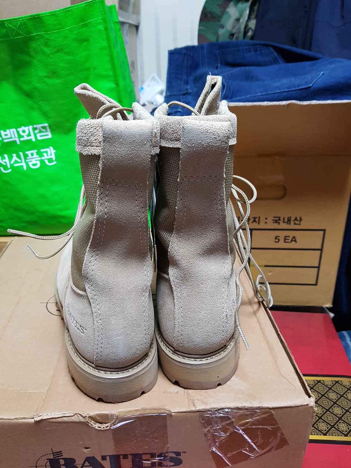 Bates 베이츠 밀리터리 컴뱃 부츠 전투화 군화 6.5W 판매 상품이미지4