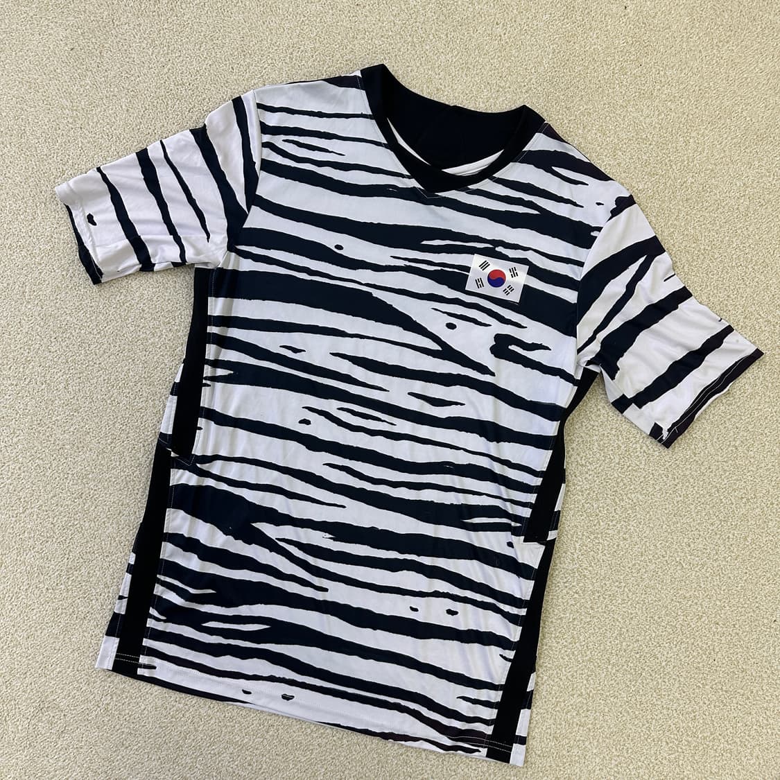 실측확인 대한민국 스타디움 어웨이 유니폼 0323D 상품이미지1