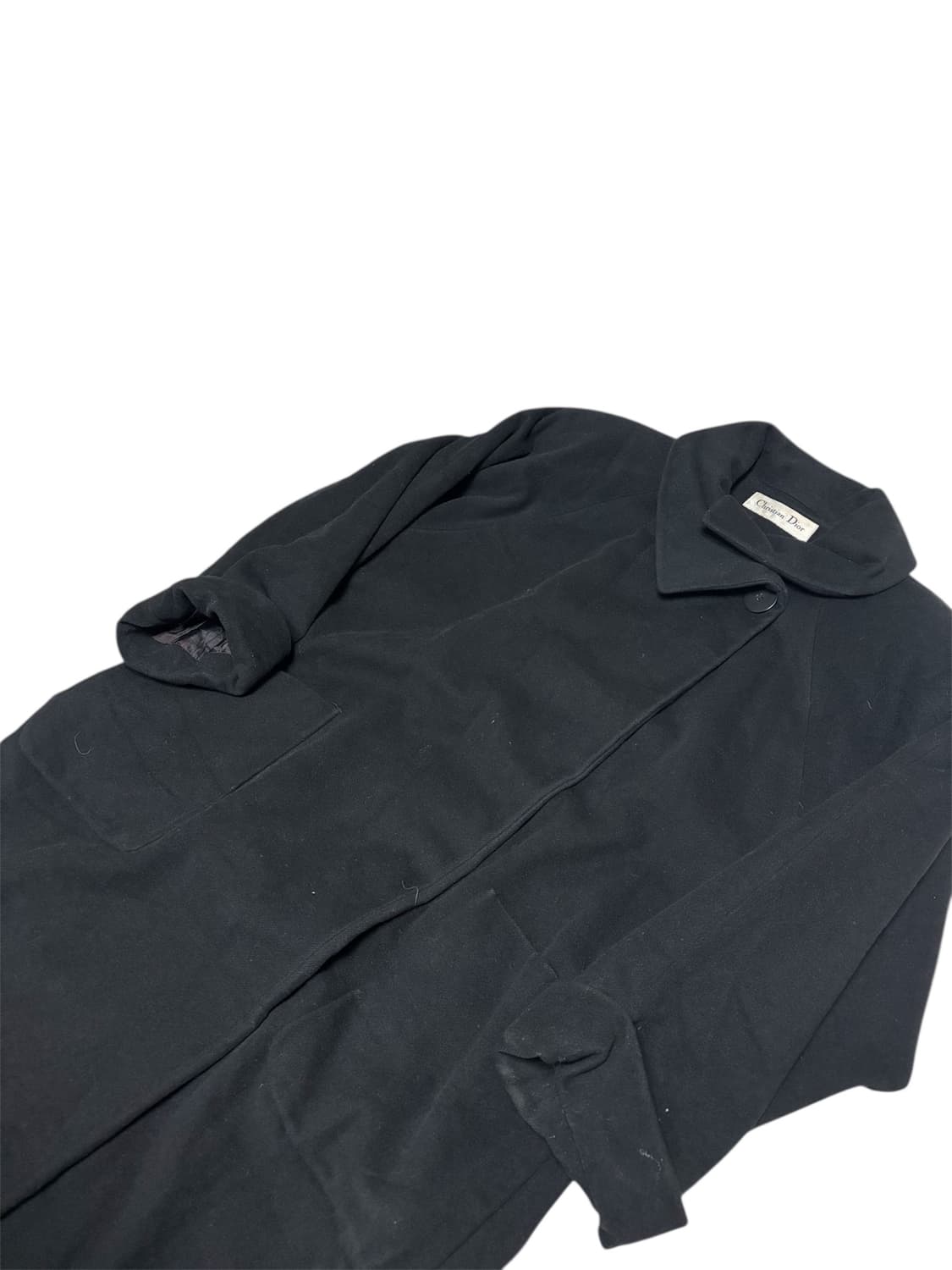 [정품] 미제 올드 크리스찬 디올 블랙 발마칸 코트 상품이미지3