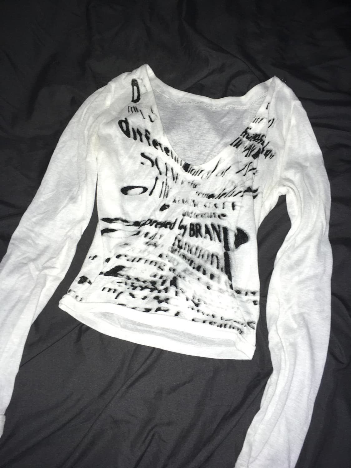 See-through T-shirt 상품이미지1