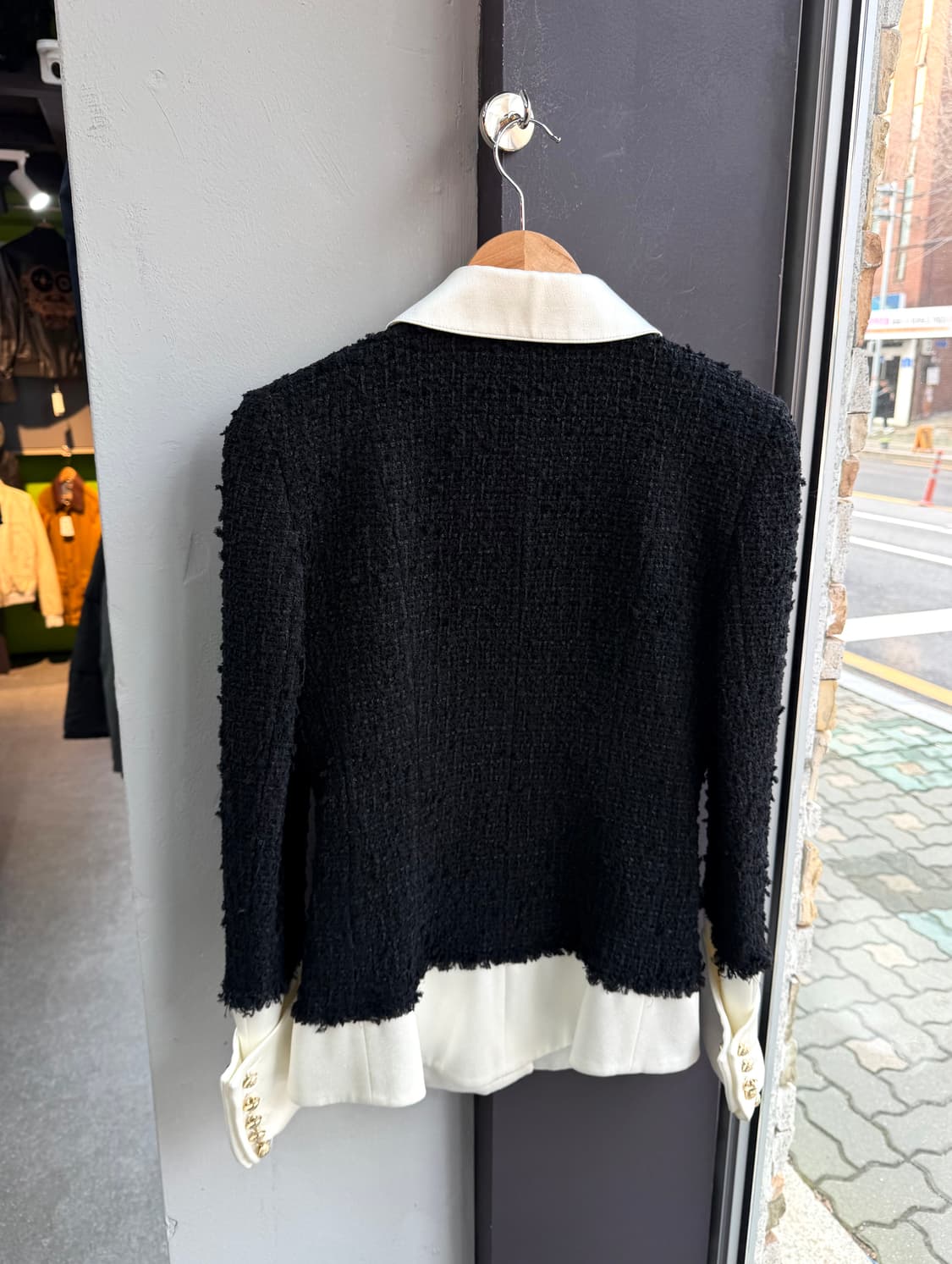 .34/ 발망 제니 레드폰 트위드 자켓 상품이미지8