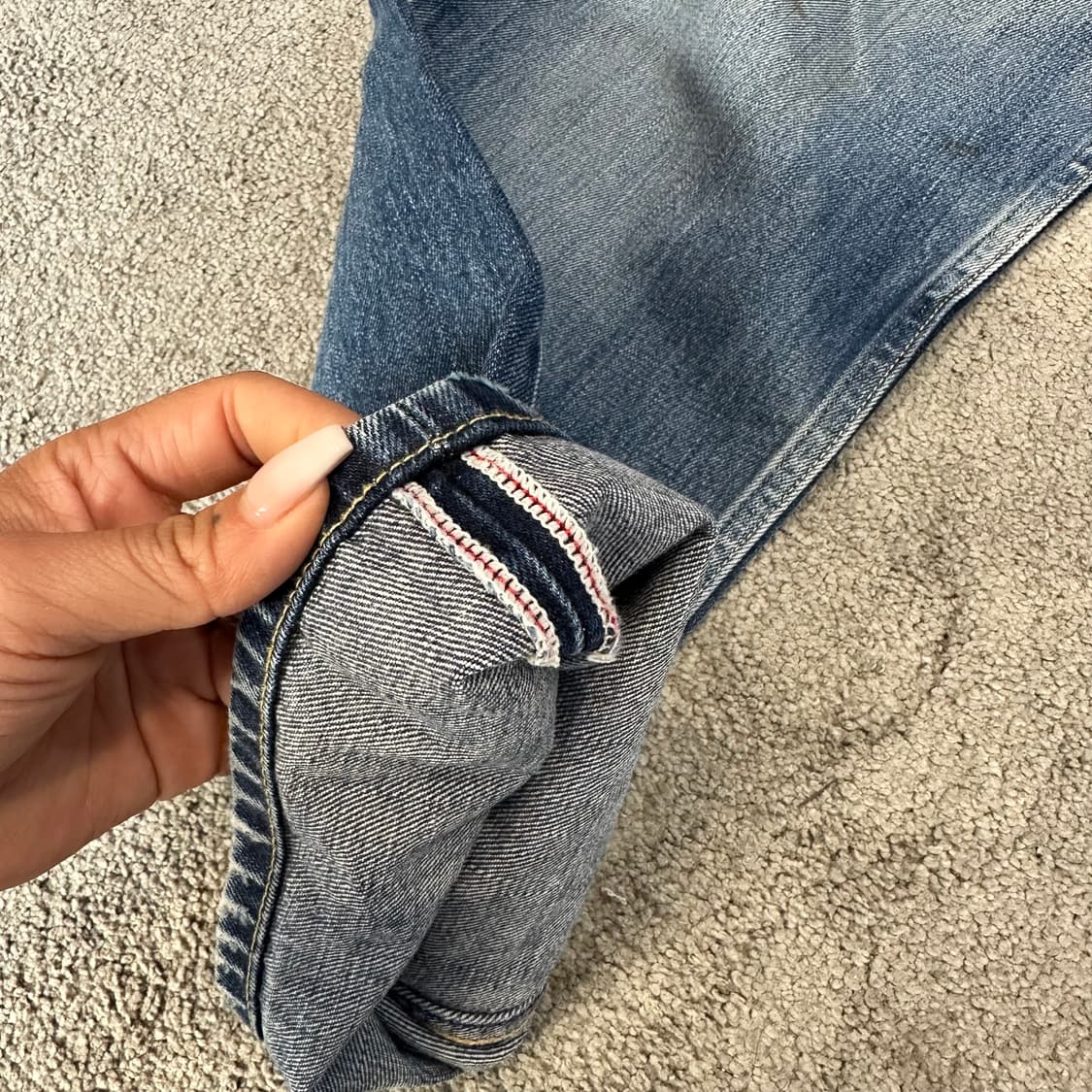 리바이스503 셀비지 레귤러 와이드핏 데님(32) 상품이미지7