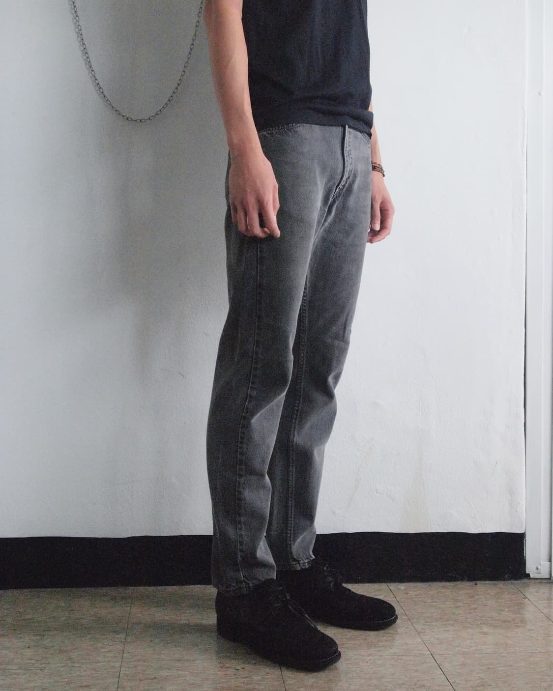 [32] 90s usa made 리바이스 블랙탭 505 상품이미지2