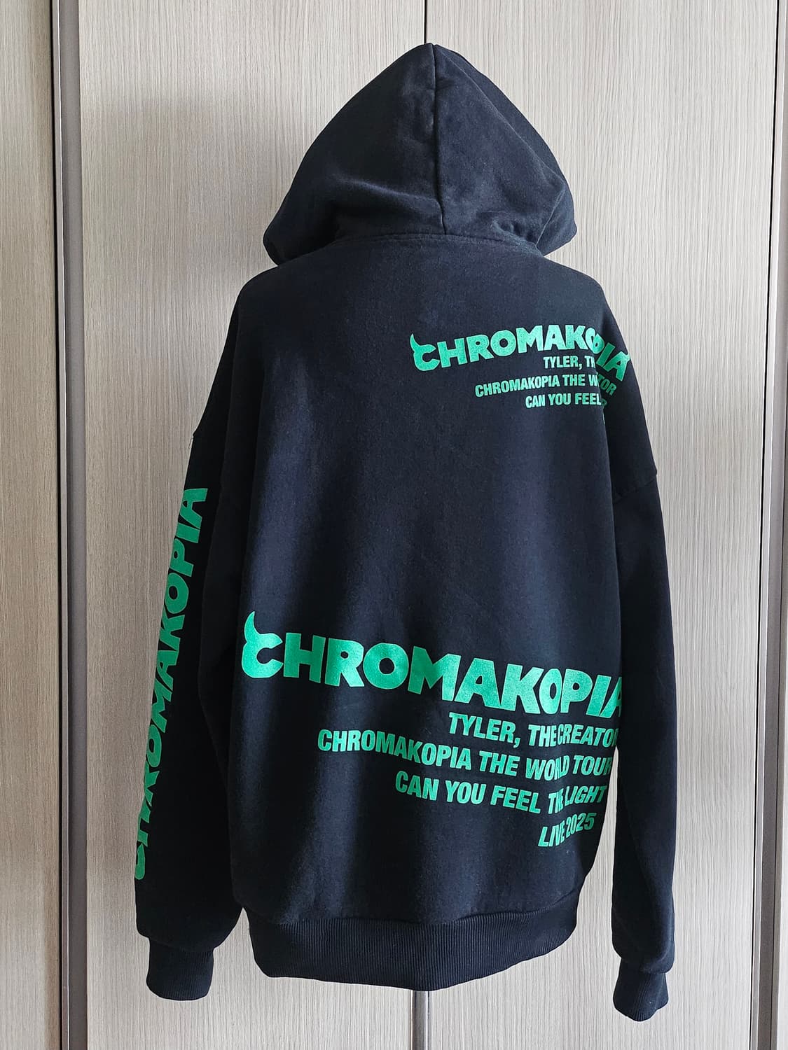 (정품) 크로마코피아 타일러더 크리에이터 월드투어 공식 기모후디 S 상품이미지4