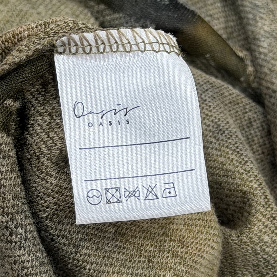 빈티지 데미지 워싱 디테일 롱슬리브 긴팔티 상품이미지5