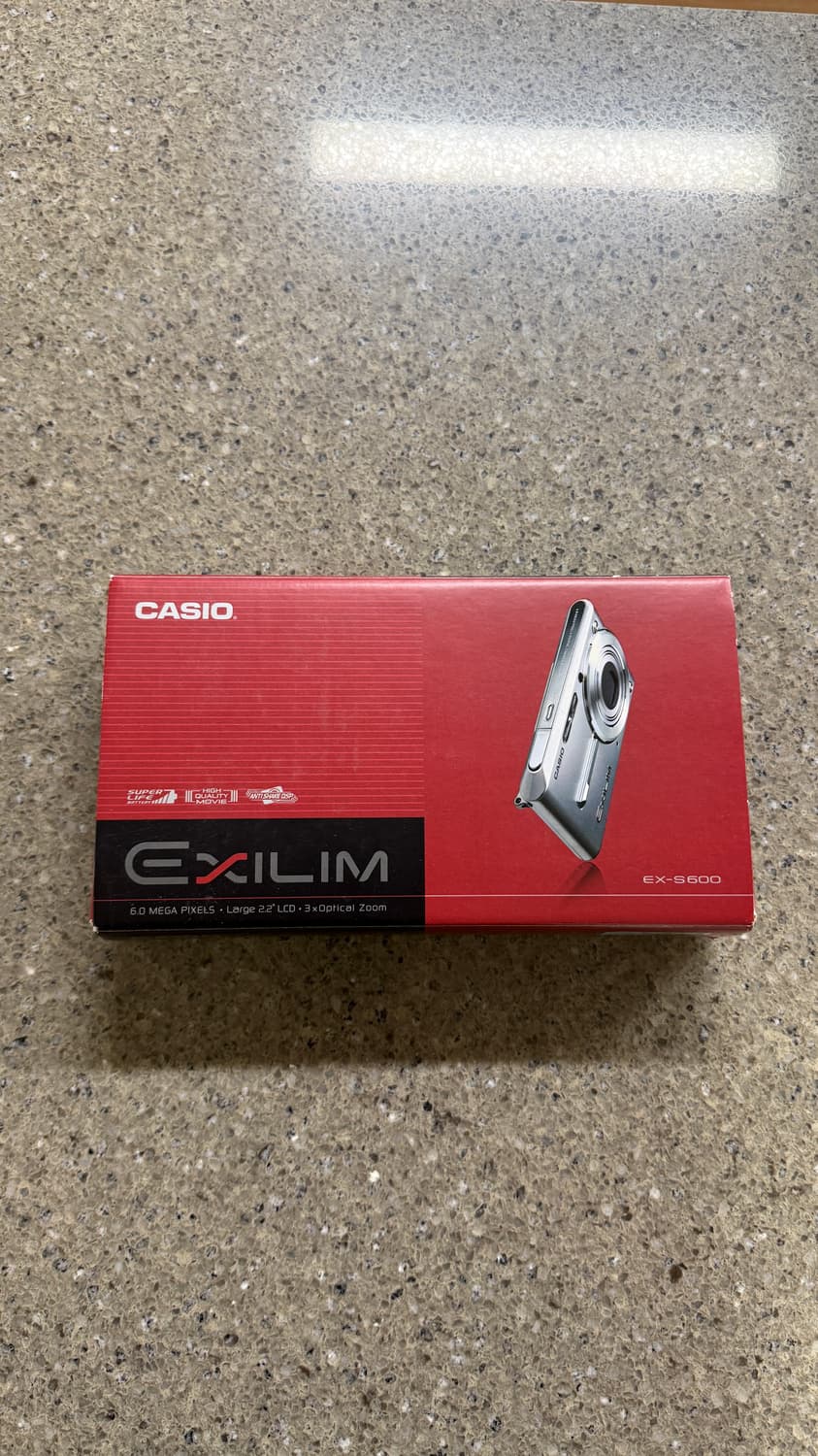 카시오 엑슬림 ex-s600 풀박스 세트 상품이미지9