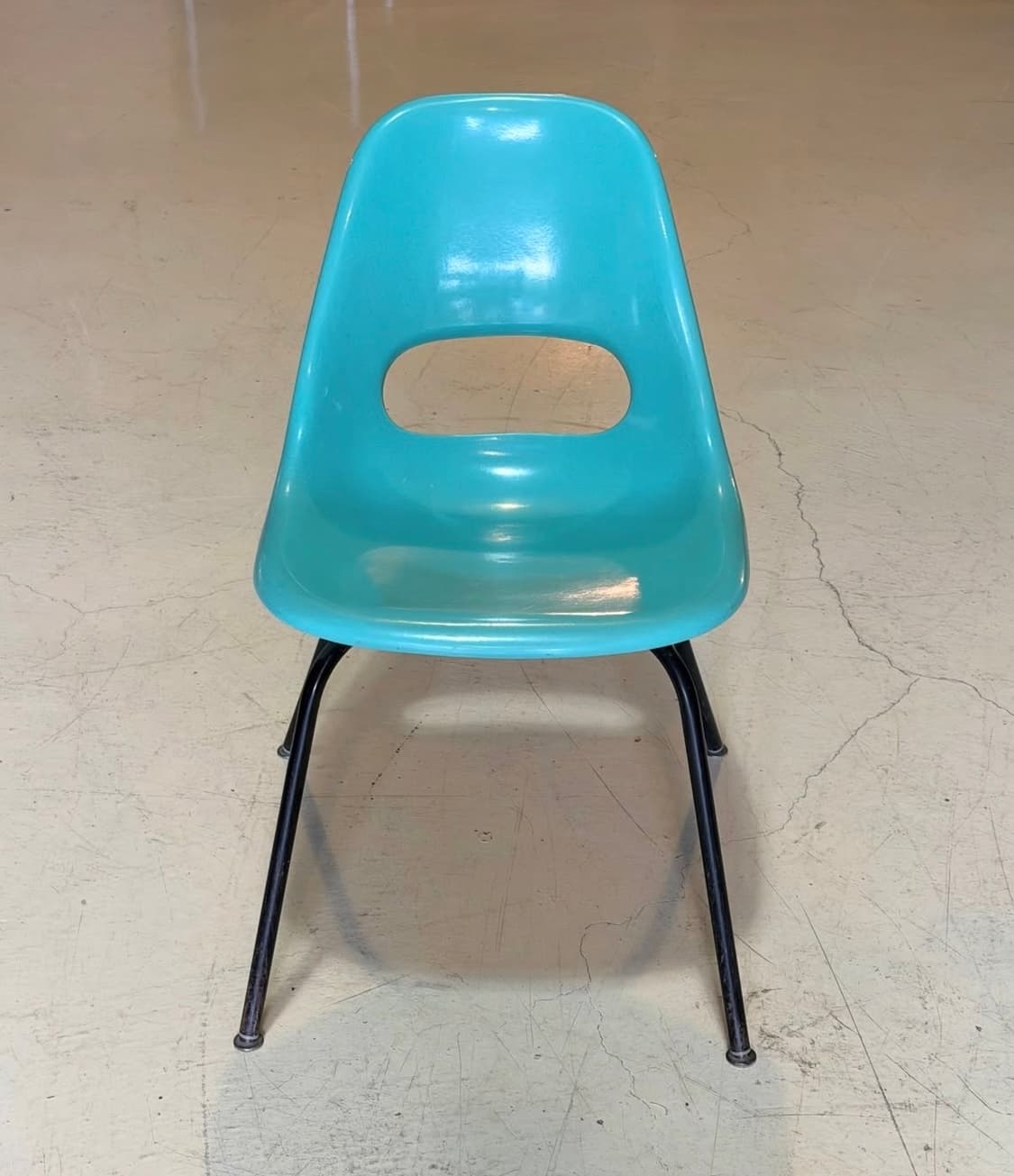 빈티지 크루거 메탈 프로덕츠 파이버글라스 쉘 체어 상품이미지2