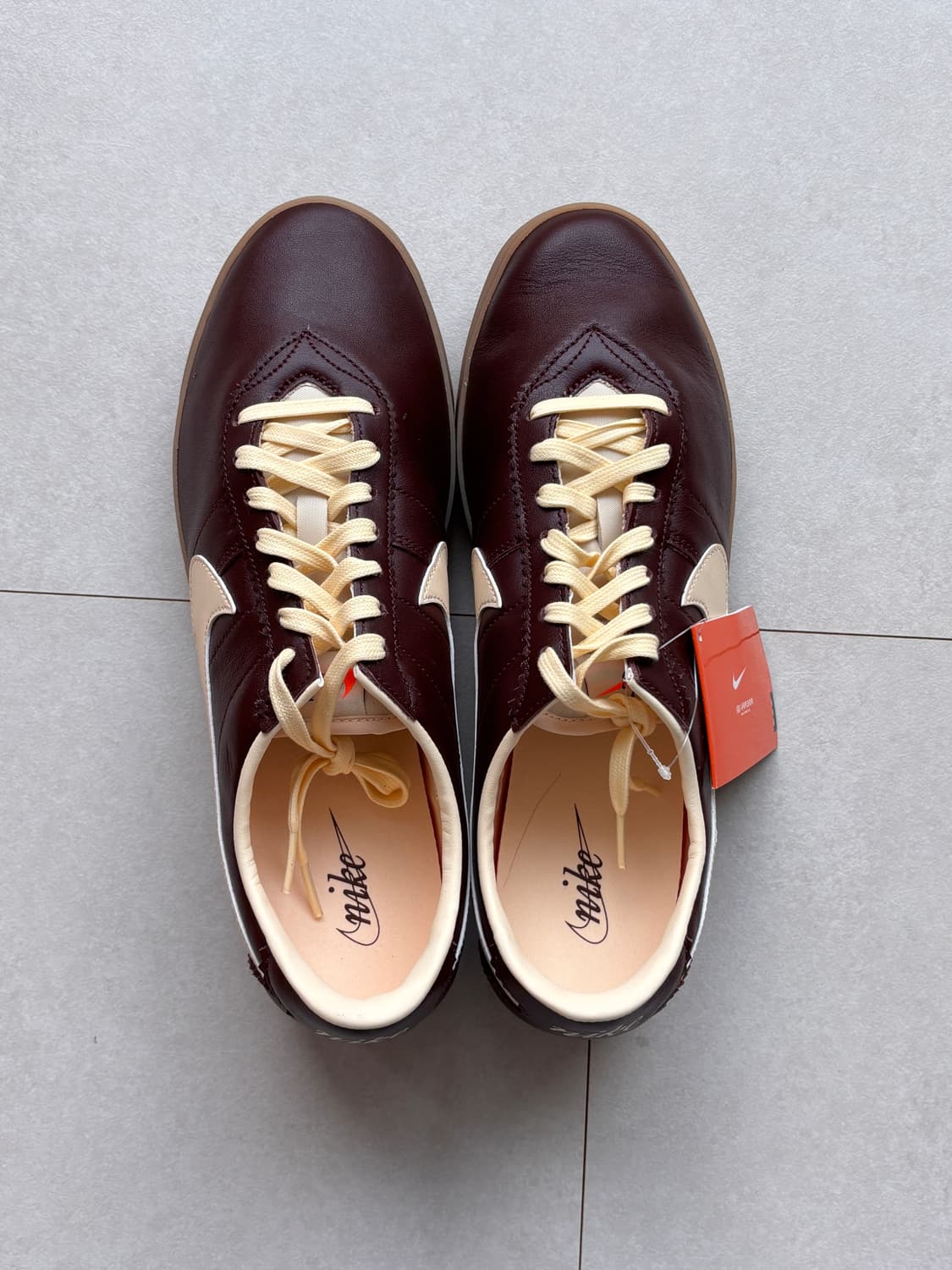 나이키 아스트로그래버 레더 브라운 상품이미지2