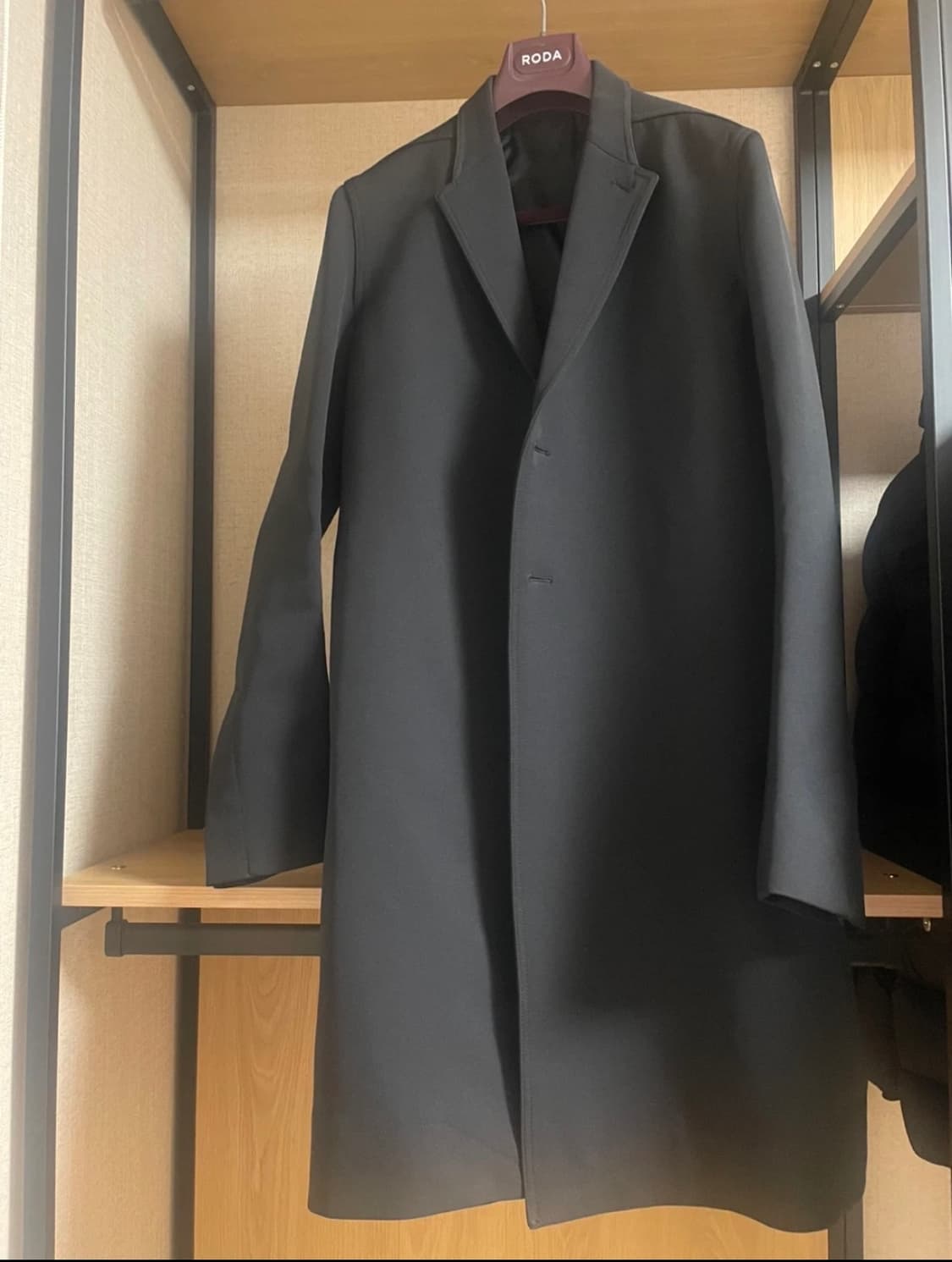 16FW 릭 오웬스 싱글 코트 50사이즈 상품이미지1