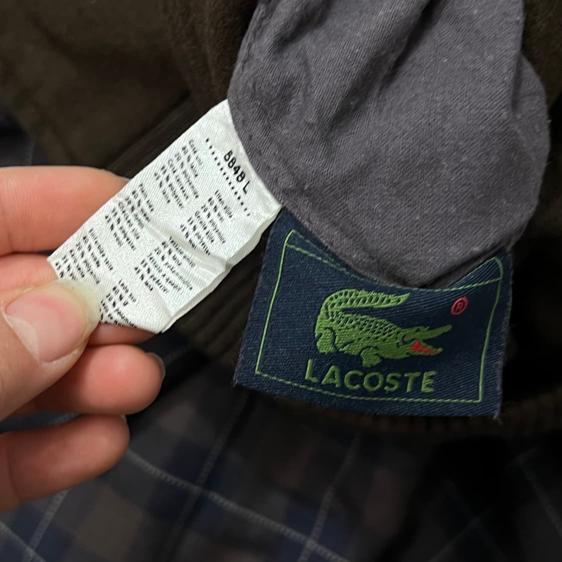 [100] 라코스테 리버시블 블루종 상품이미지5