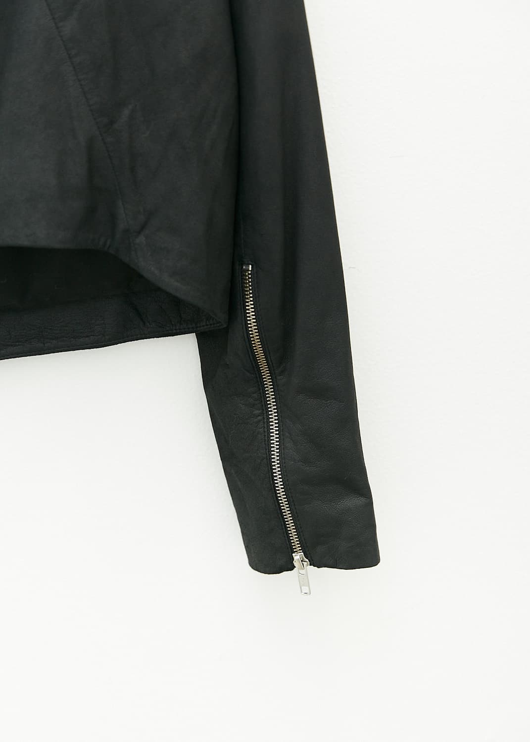 Lamb Leather Biker Jacket 상품이미지5