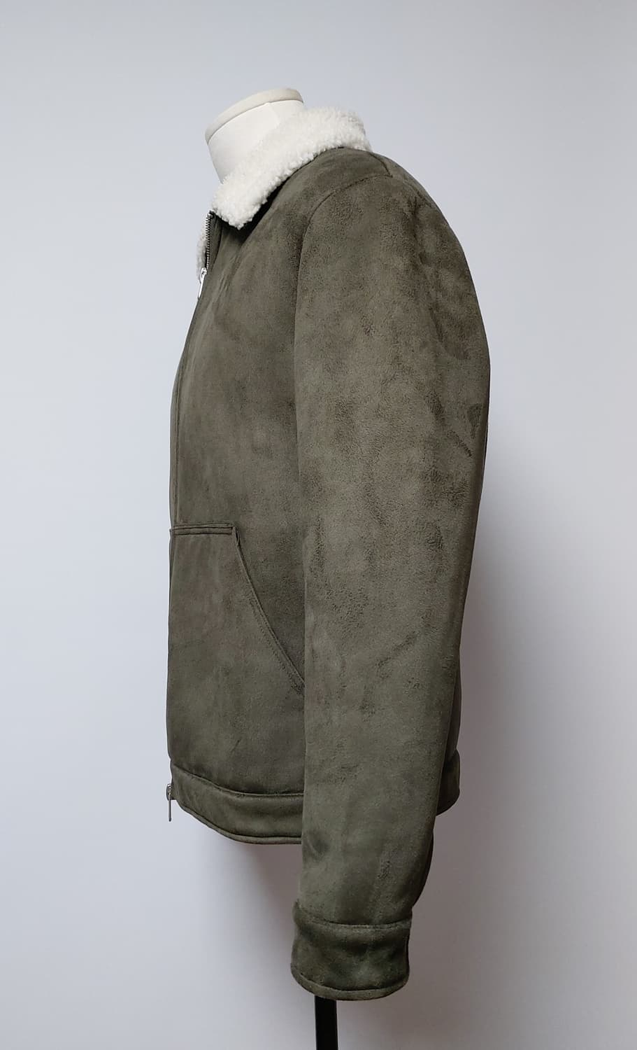 자라 스웨이드 무스탕 자켓 (L)100~105

 상품이미지3