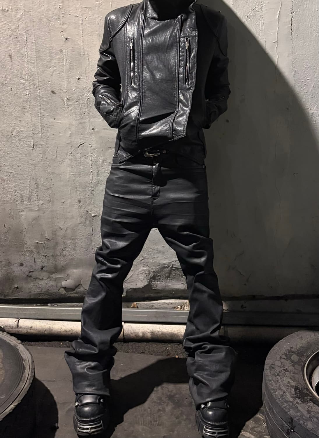 You will know 레더자켓 상품이미지3