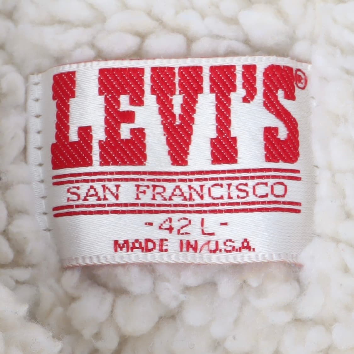 리바이스 80s usa메이드 쉐르파 데님자켓 상품이미지8