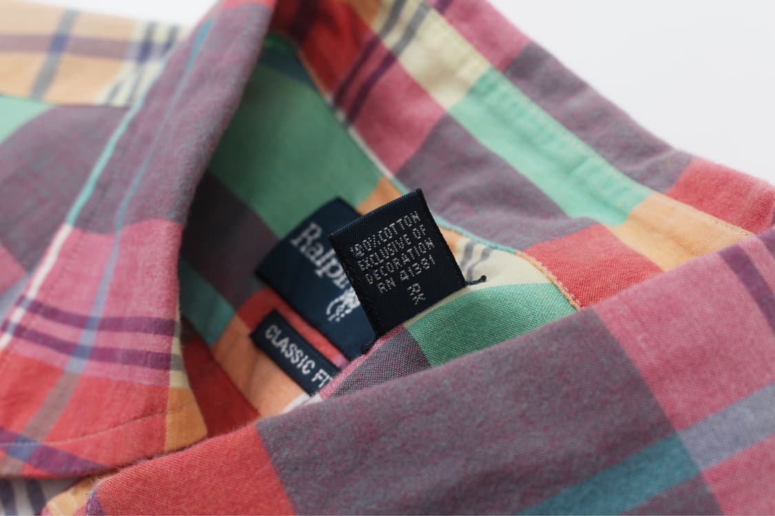 POLO RALPH LAUREN Check Shirt (Made In I 상품이미지7