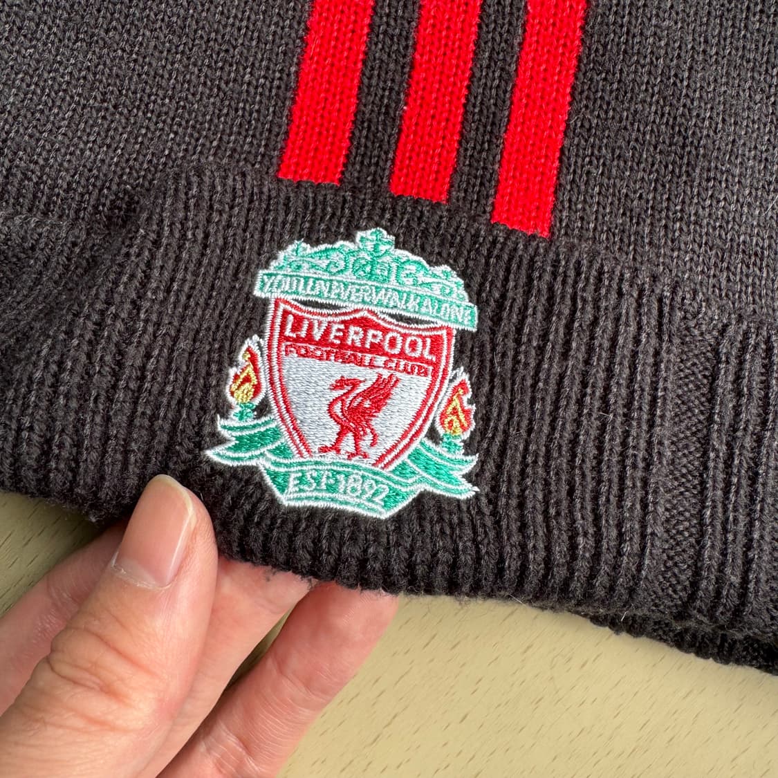 아디다스 리버풀 로고 삼선 비니 상품이미지4
