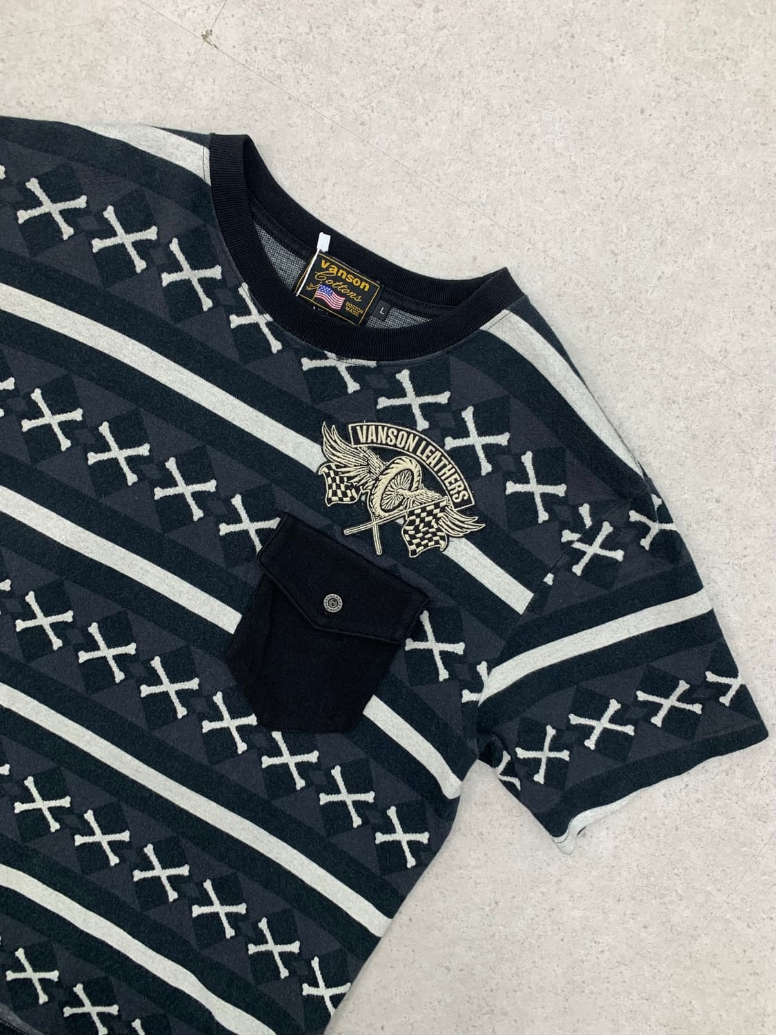 Vanson 밴슨 반팔 티셔츠 상품이미지3