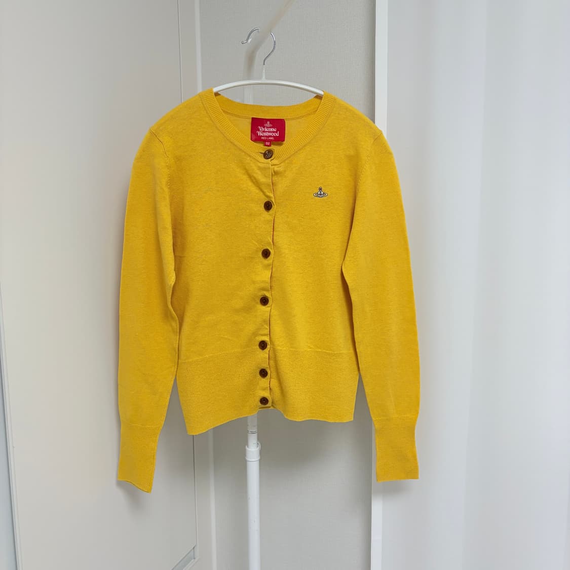 비비안웨스트우드 레드라벨 베이직 코튼 가디건 상품이미지1