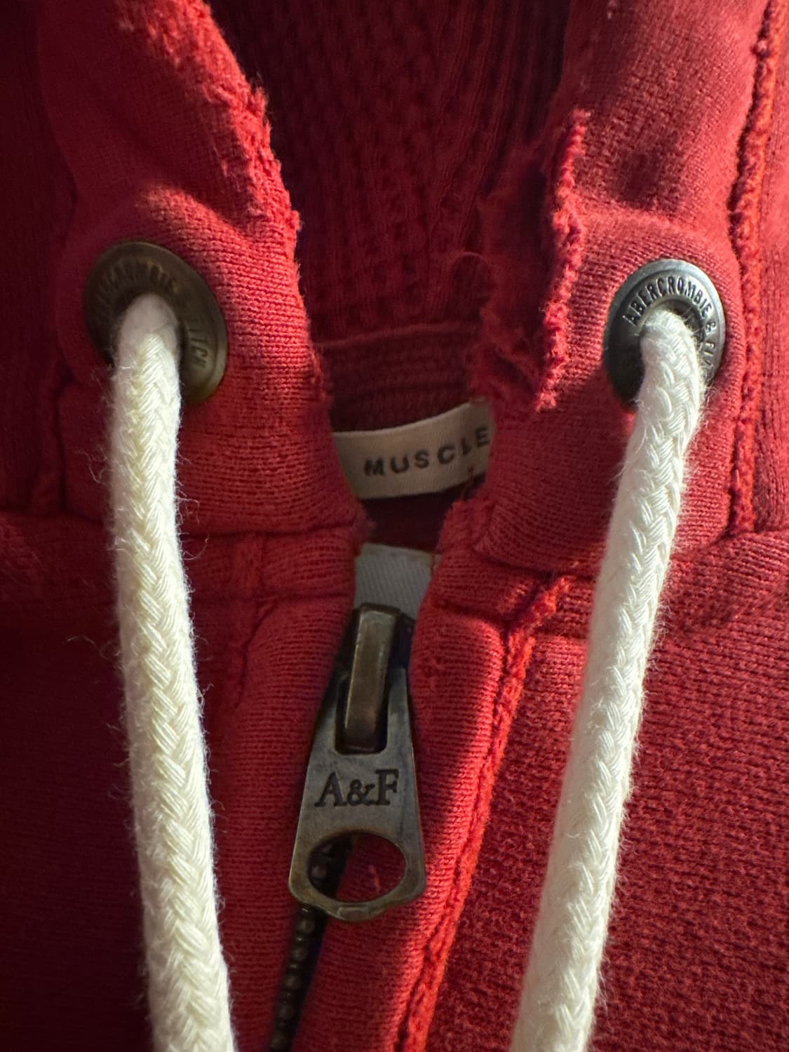 에베크롬비 데미지 디테일 후드직업 상품이미지10