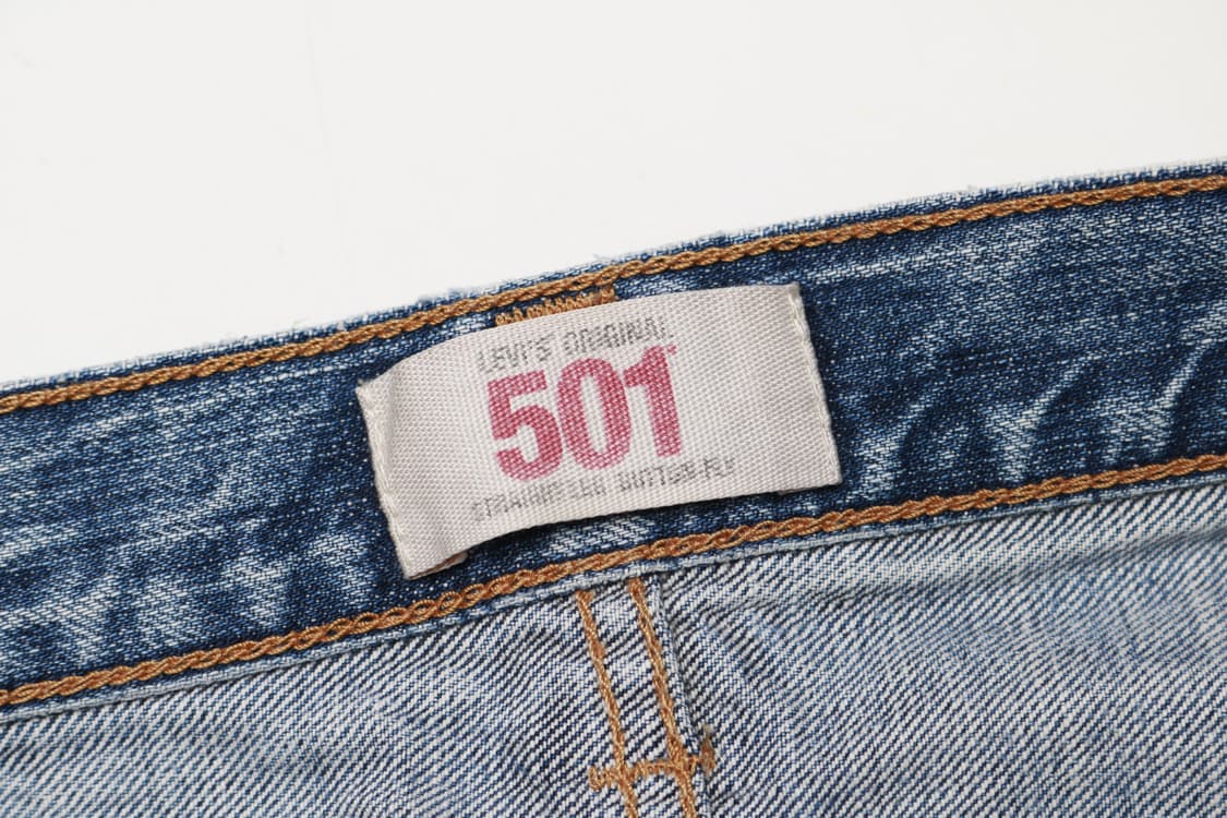 [32인치] 00's 리바이스 501 워싱 데님팬츠 상품이미지4