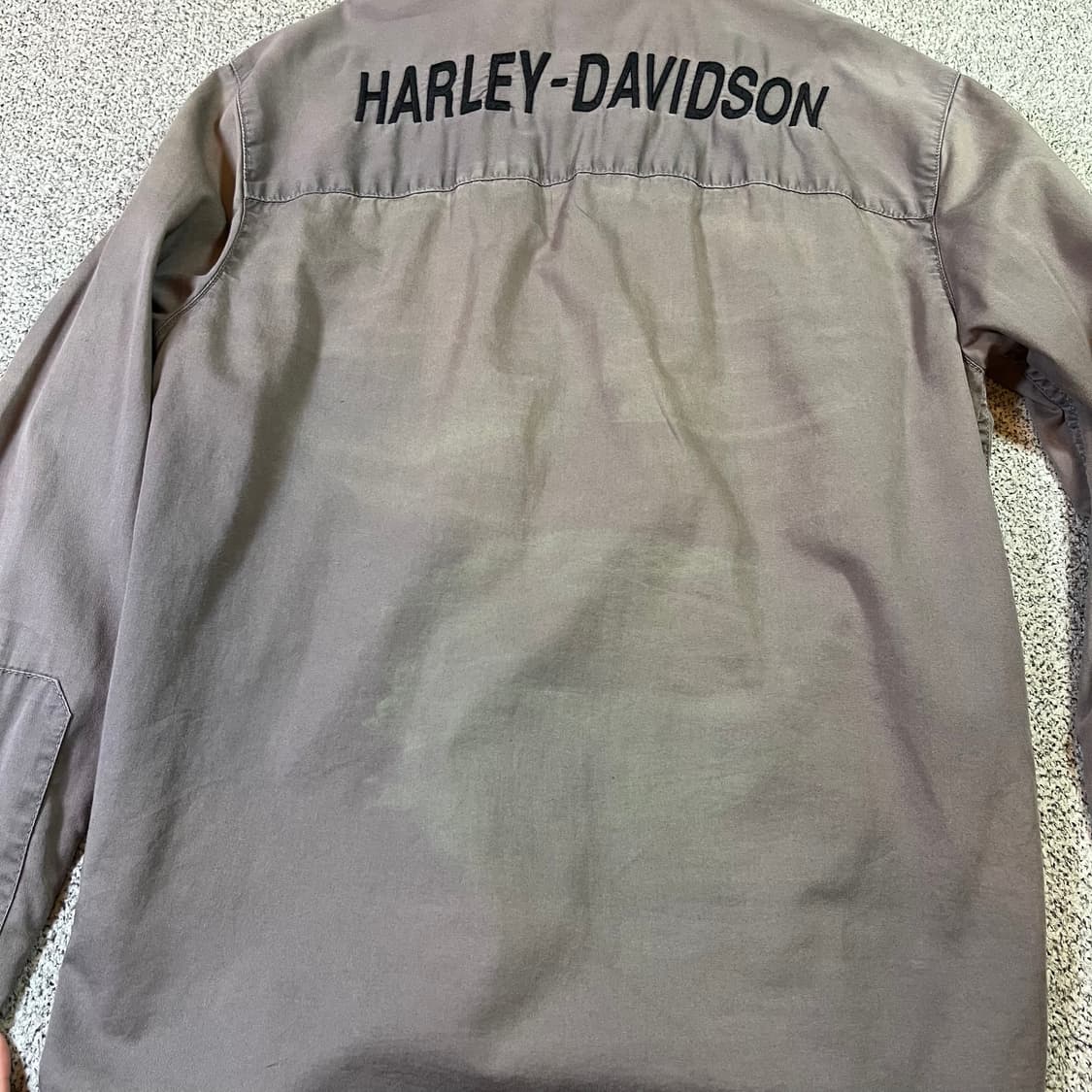 할리데이비슨 빅로고 코튼 셔츠 상품이미지10