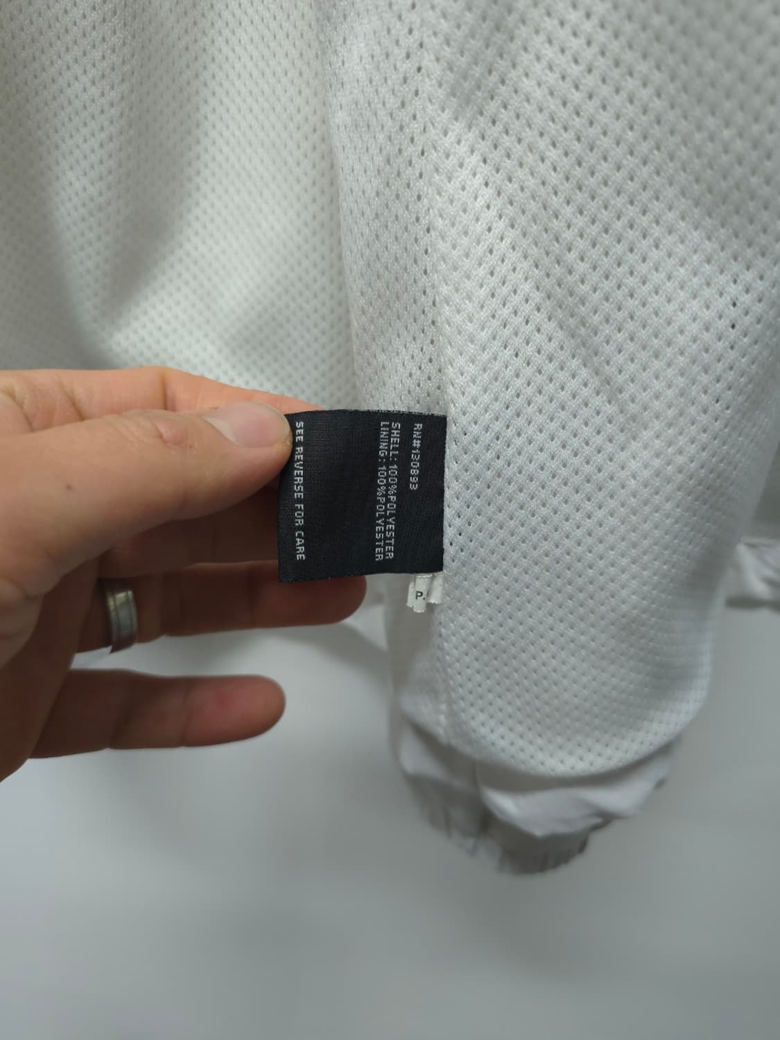 뉴발란스 화이트 기능성 후드 바람막이 자켓(S사이즈) 상품이미지9