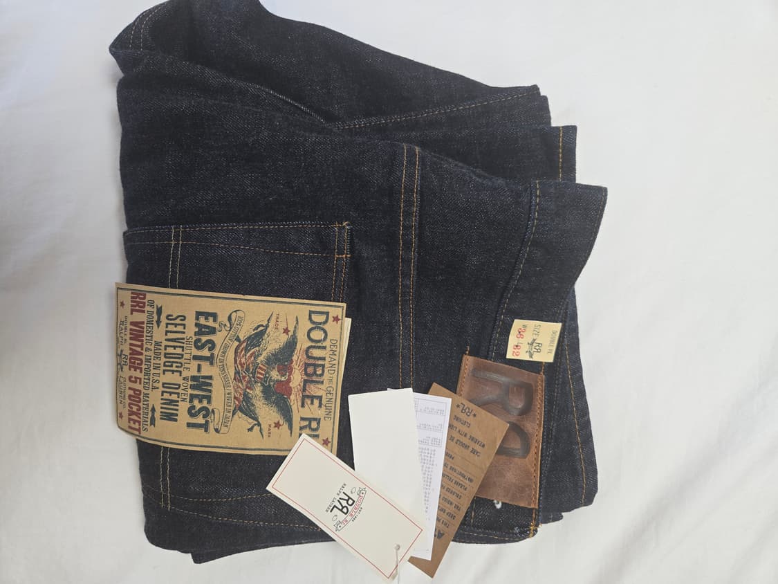 RRL 빈파포 셀비지 이스트웨스트 36 상품이미지1