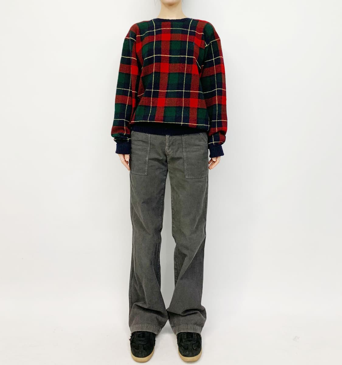 폴로 랄프 로렌 타탄 체크 니트 상품이미지2