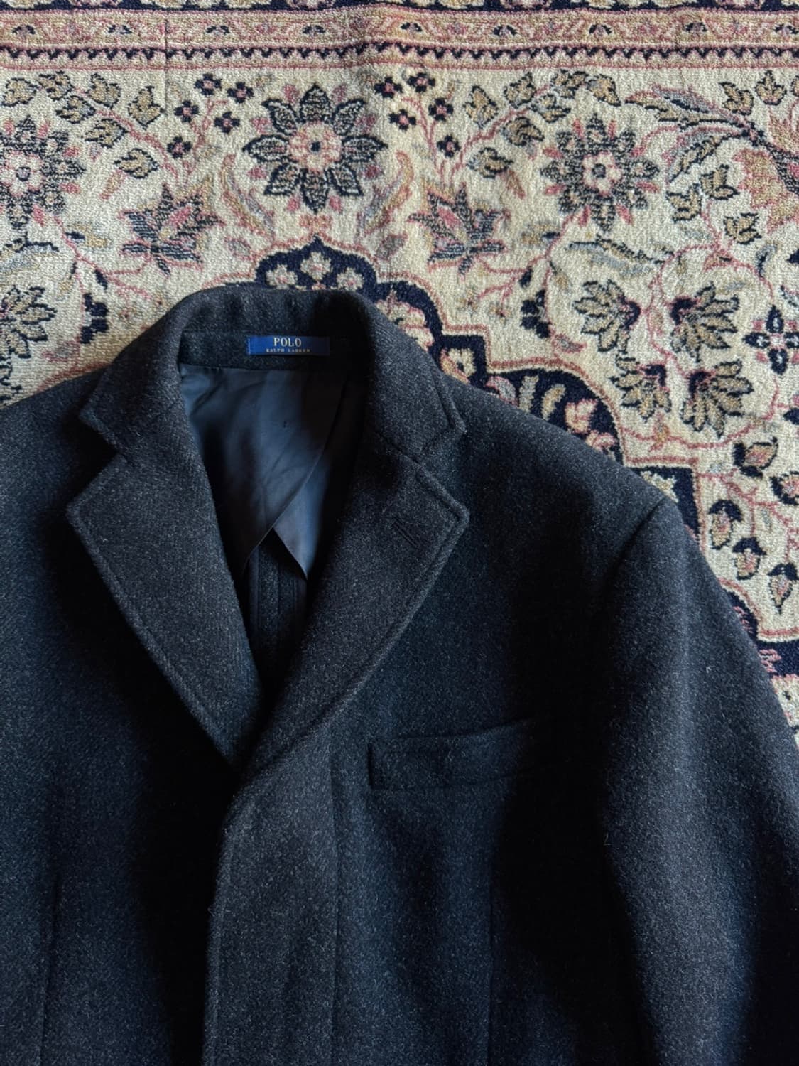 폴로 랄프로렌 체스터필드 코트 슬림100 상품이미지3