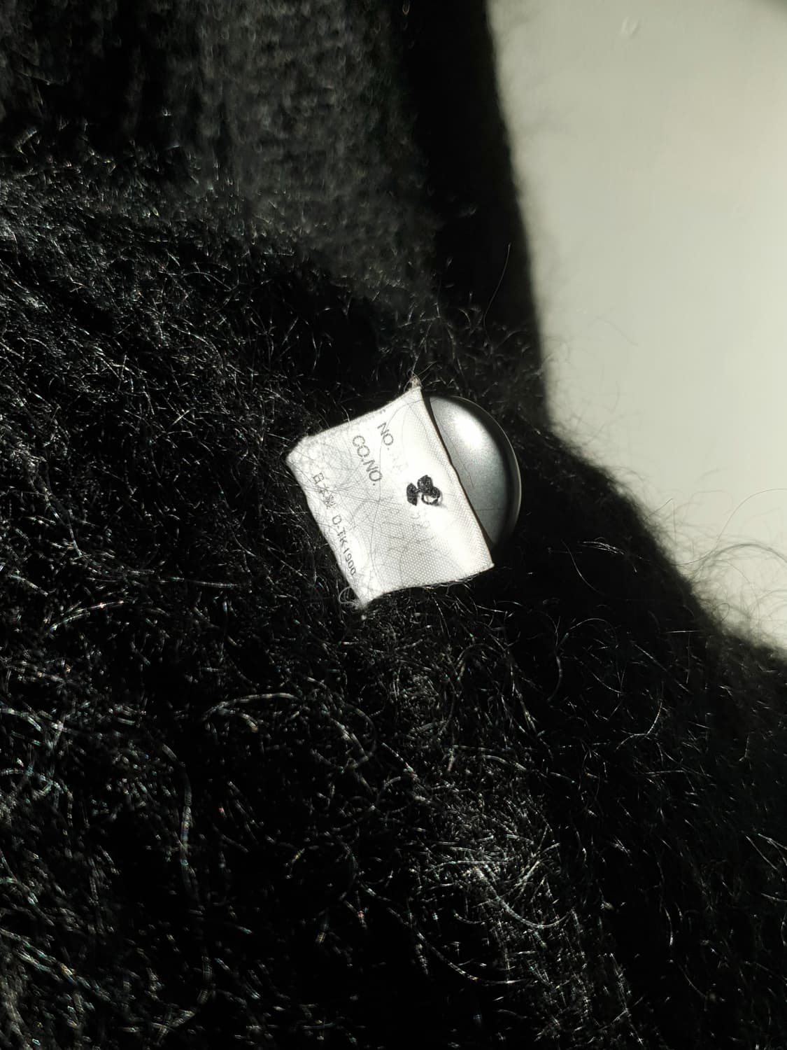 80s 90s JUN MEN mohair cardigan 상품이미지10