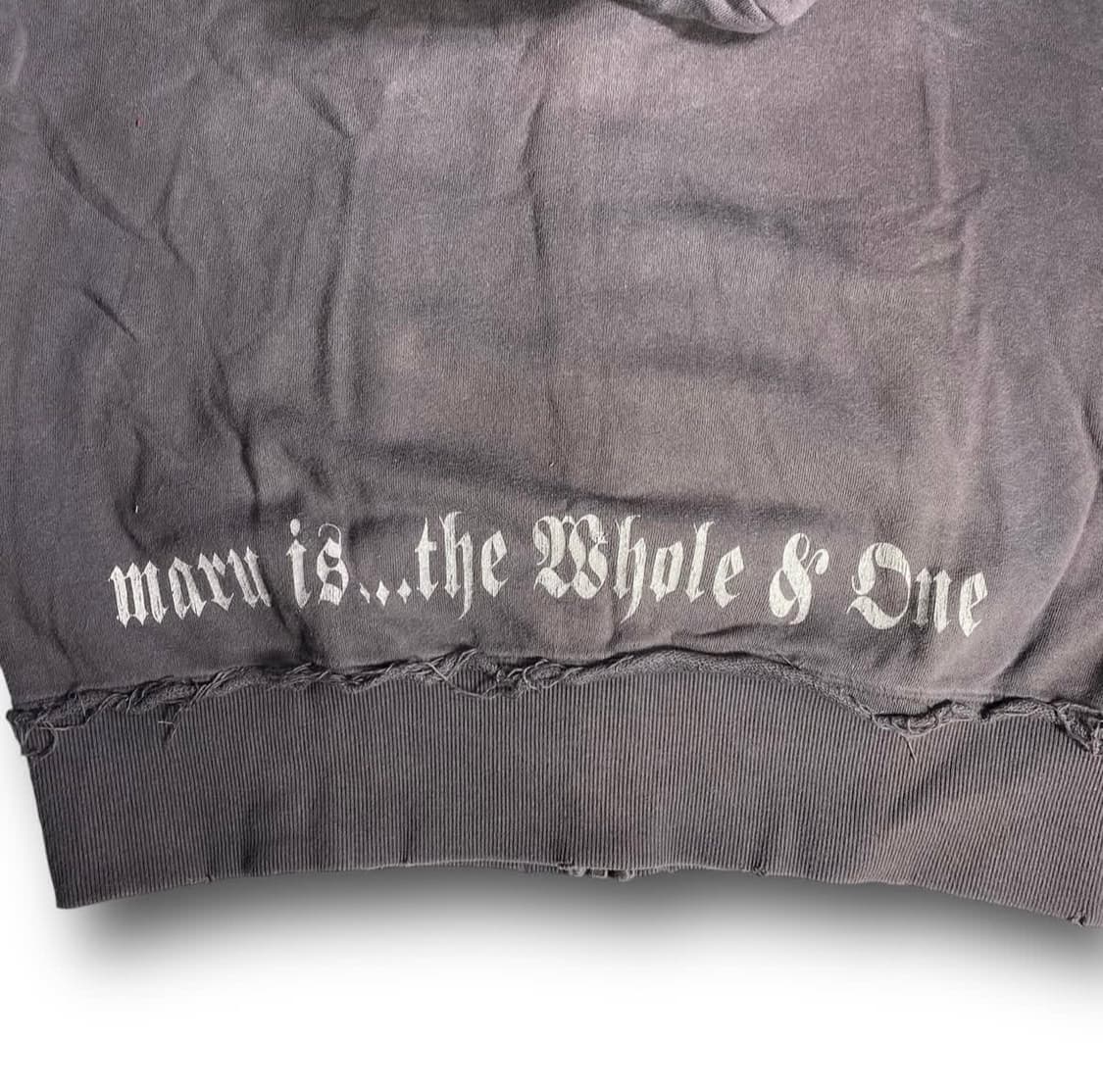 Maru 빈티지 프린팅 후드 집업 상품이미지3