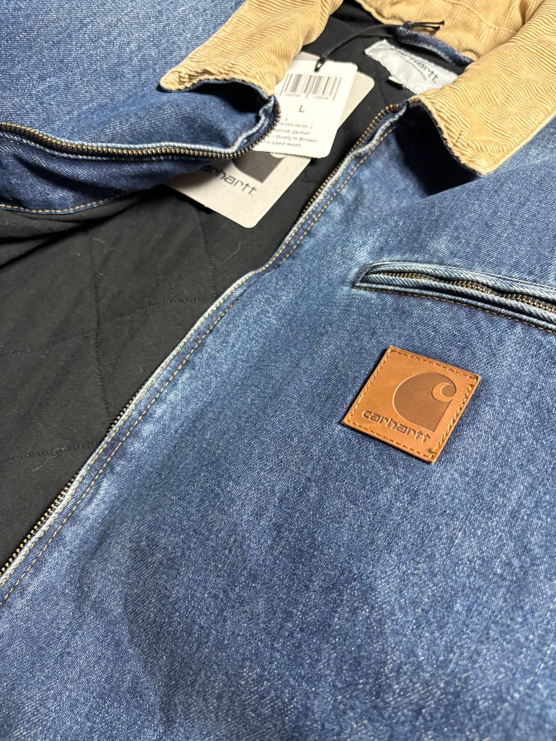 칼하트 wip 디트로이트 데님 자켓 상품이미지3