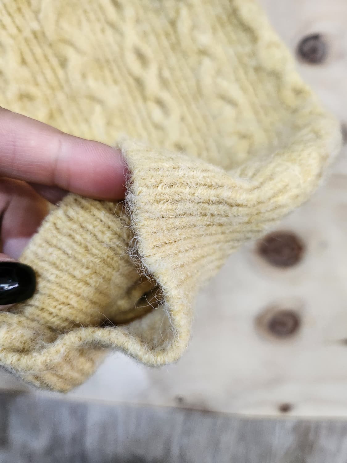 358) 여성 꽈배기 니트 상품이미지4