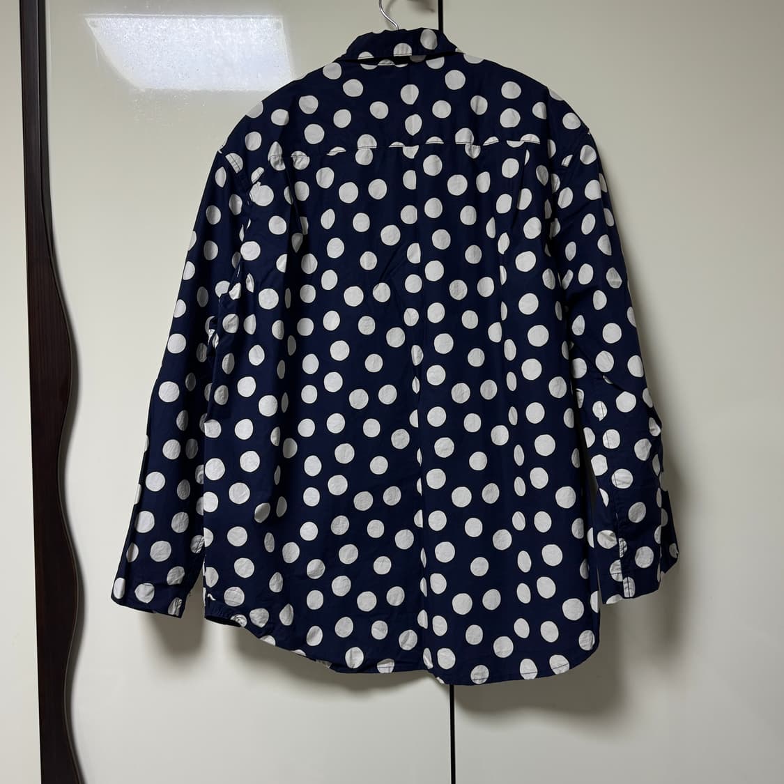 핀카 클래식셔츠 M 네이비 도트 상품이미지4