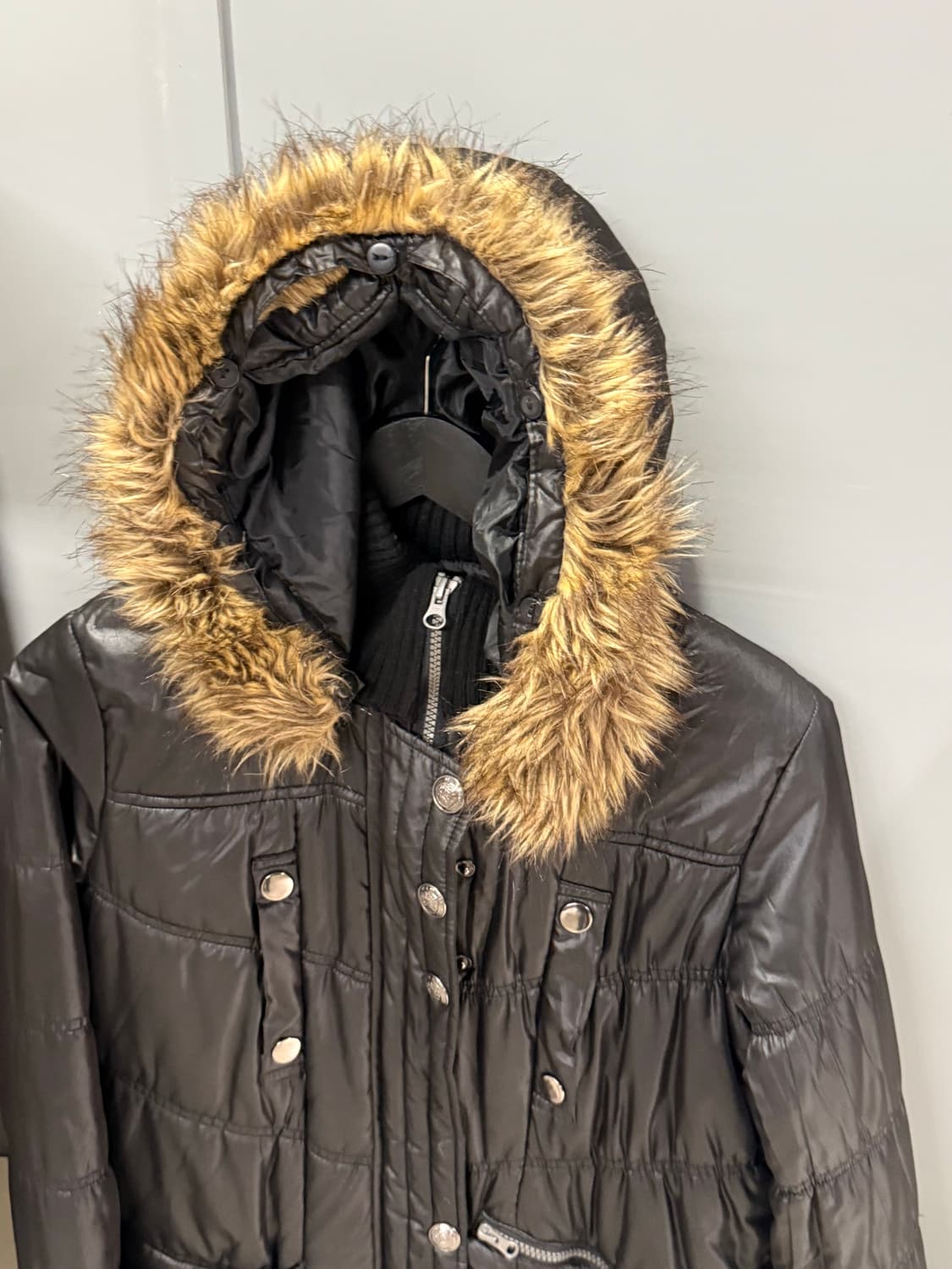 fur detail multi pocket jumper 상품이미지5