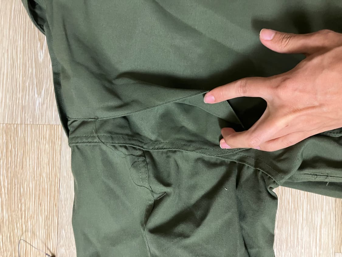 국군 올리브색 야전상의 상품이미지7