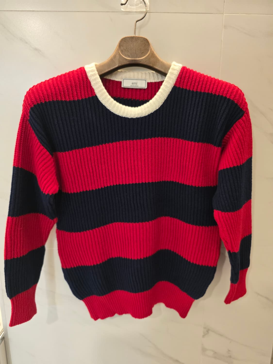 아미 리브드 스웨터 M 상품이미지1