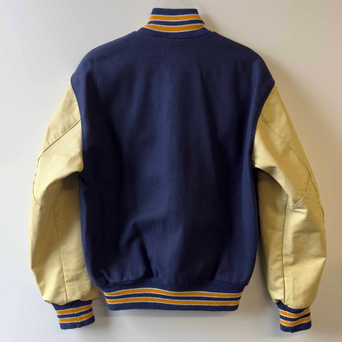 90s DeLong 드롱 레더 바시티 자켓 USA 상품이미지9