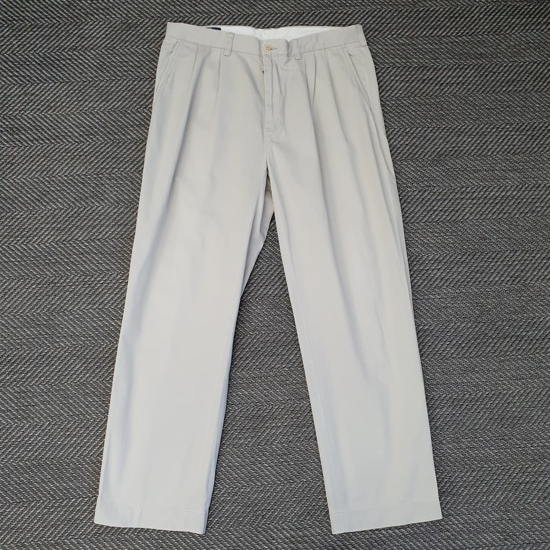 폴로 랄프로렌 와이드 면바지 남자36 상품이미지1