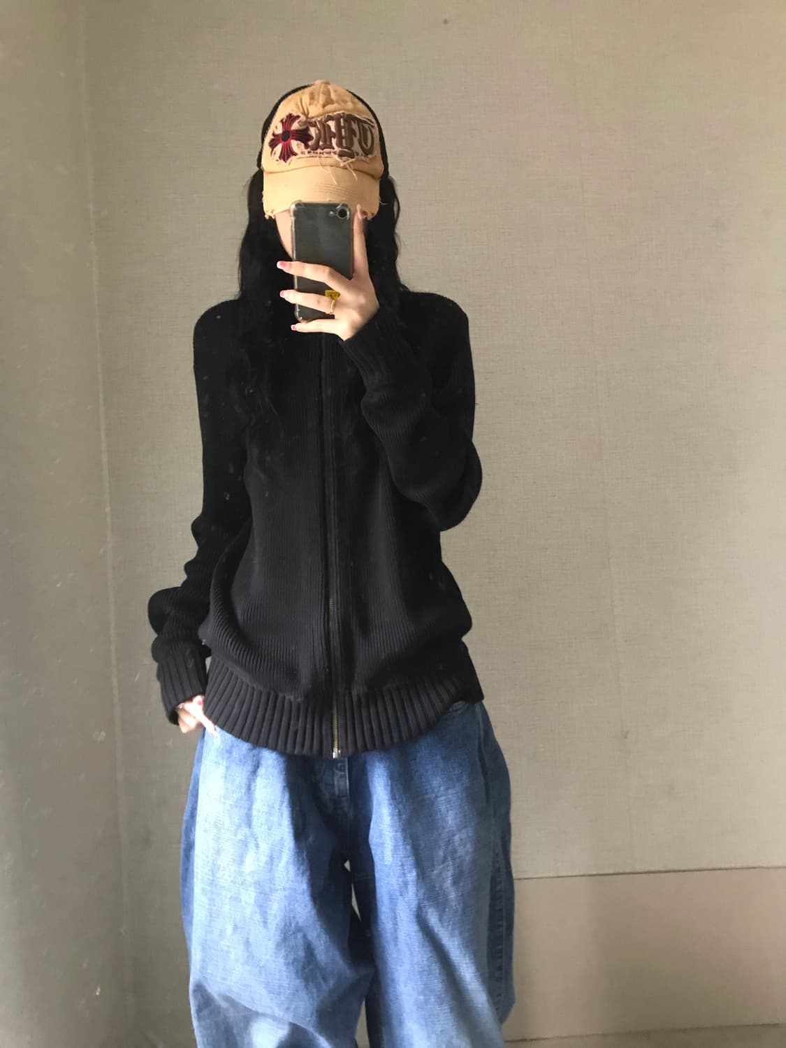 빈티지 매쉬 볼캡 상품이미지1