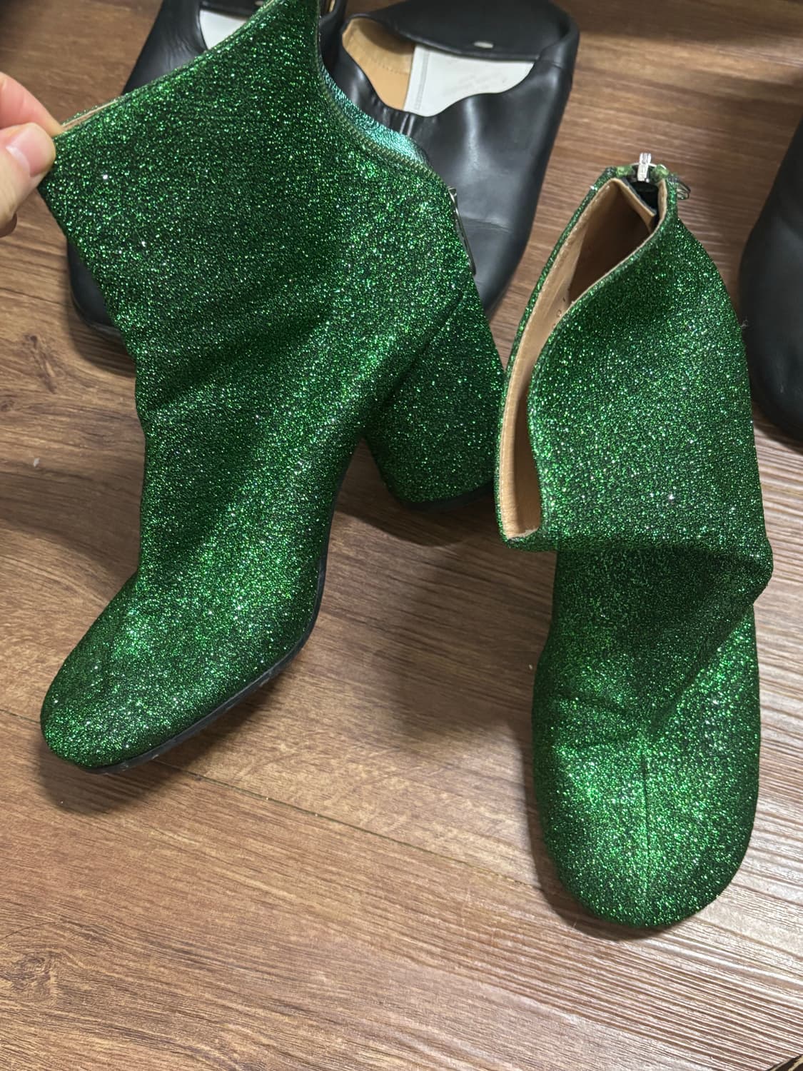 mm6 글리터 삭스부츠 37 상품이미지4