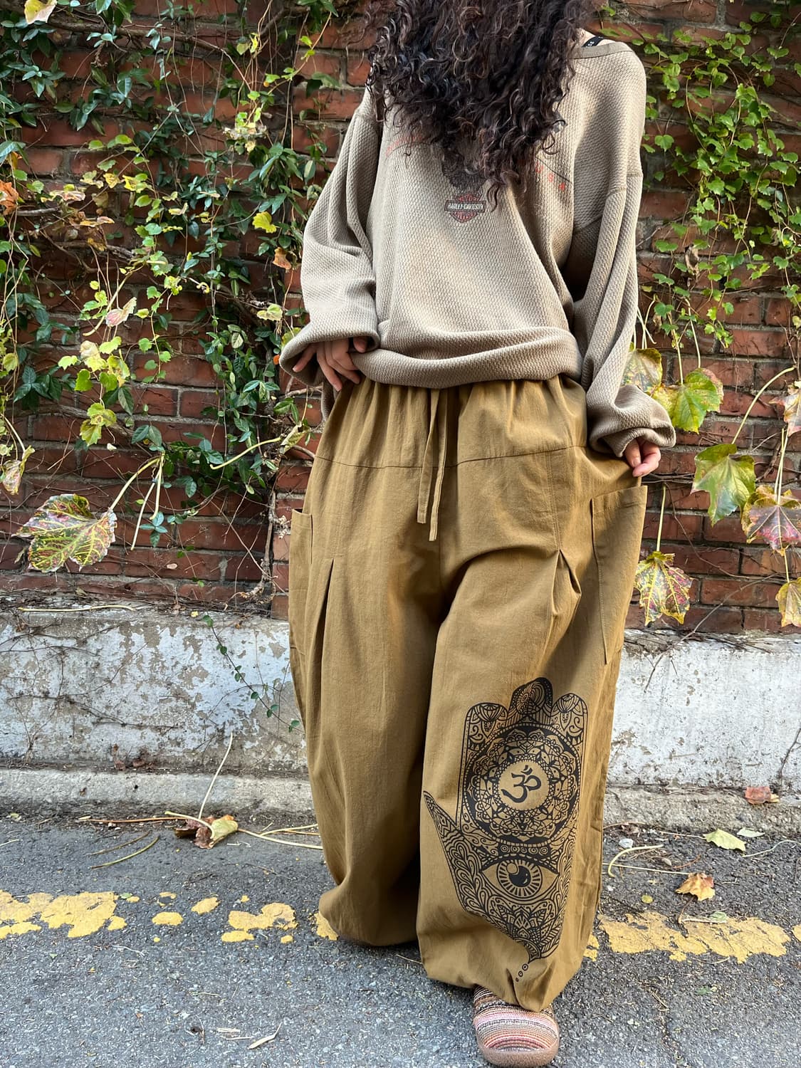 히피문양 벌룬 팬츠 상품이미지2