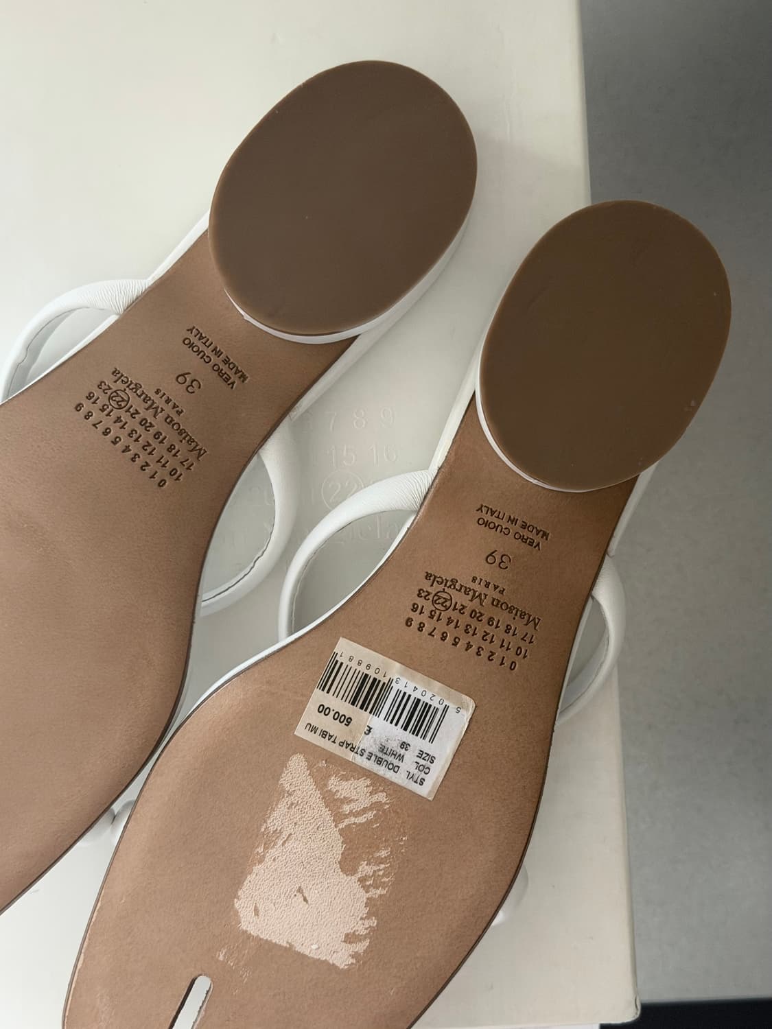 margiela s/s 20 white tabi sandals 상품이미지4