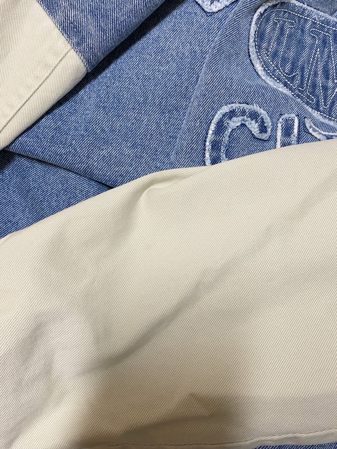 LMC 데님 바시티 자켓 상품이미지7