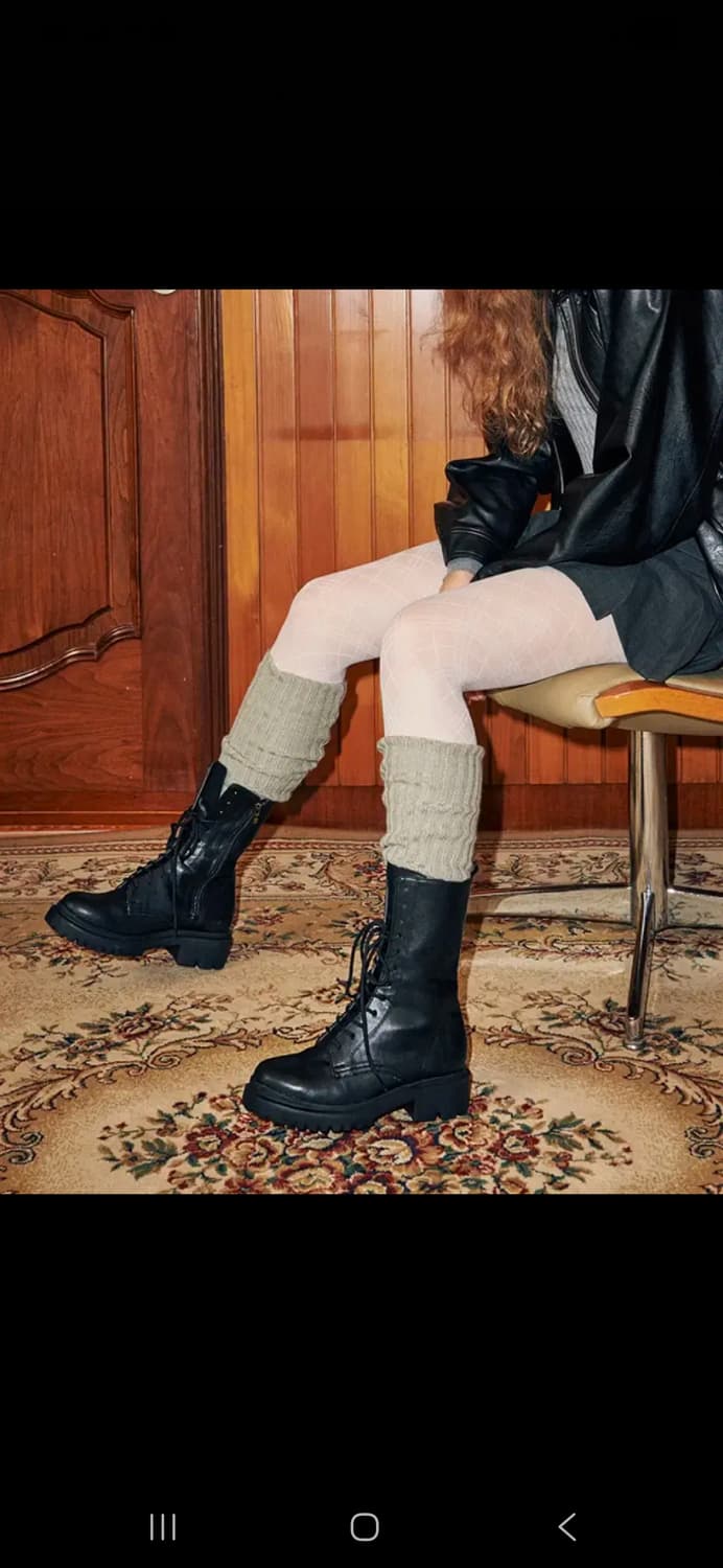 (무료배송)(새상품) 마크모크 Goofy 청키워커 블랙 4.5cm 240 상품이미지1