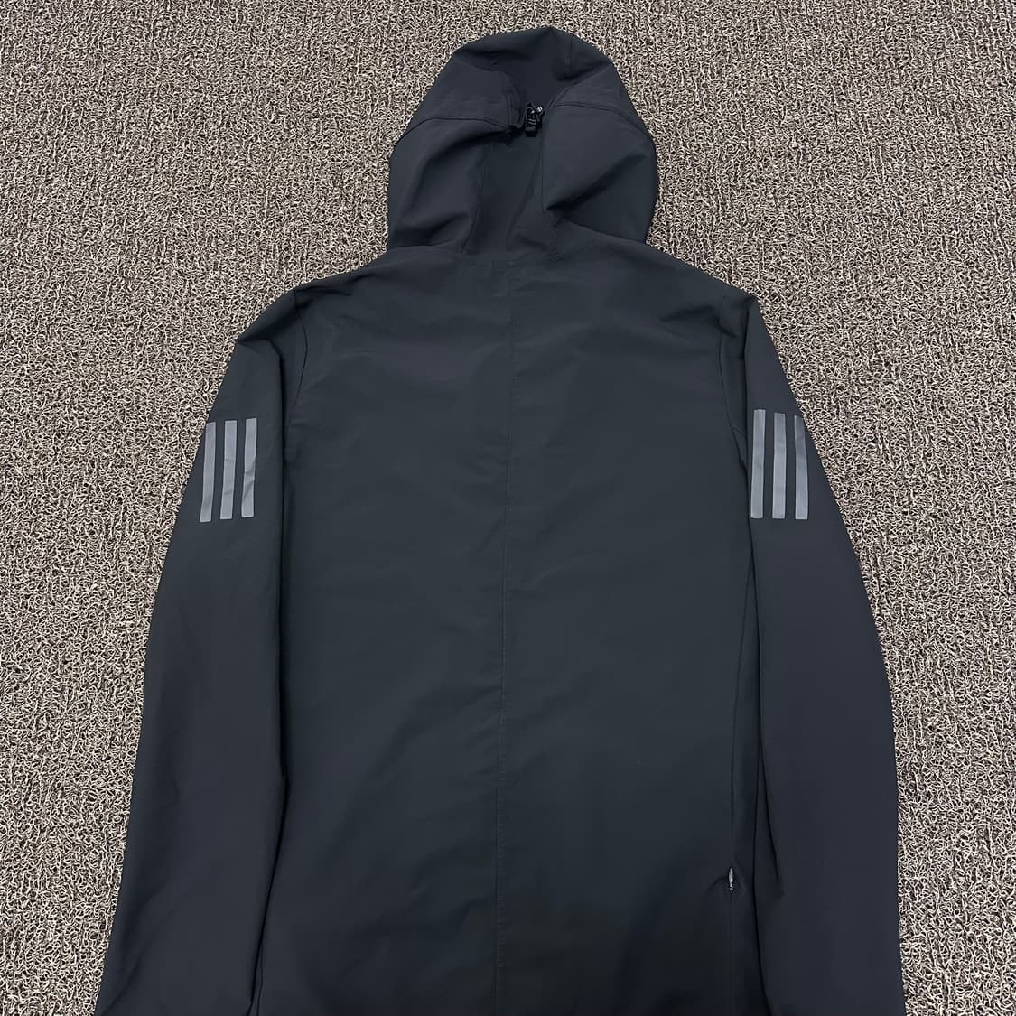 아디다스 경량 후드 바람막이 자켓 블랙 105(XL) 상품이미지4