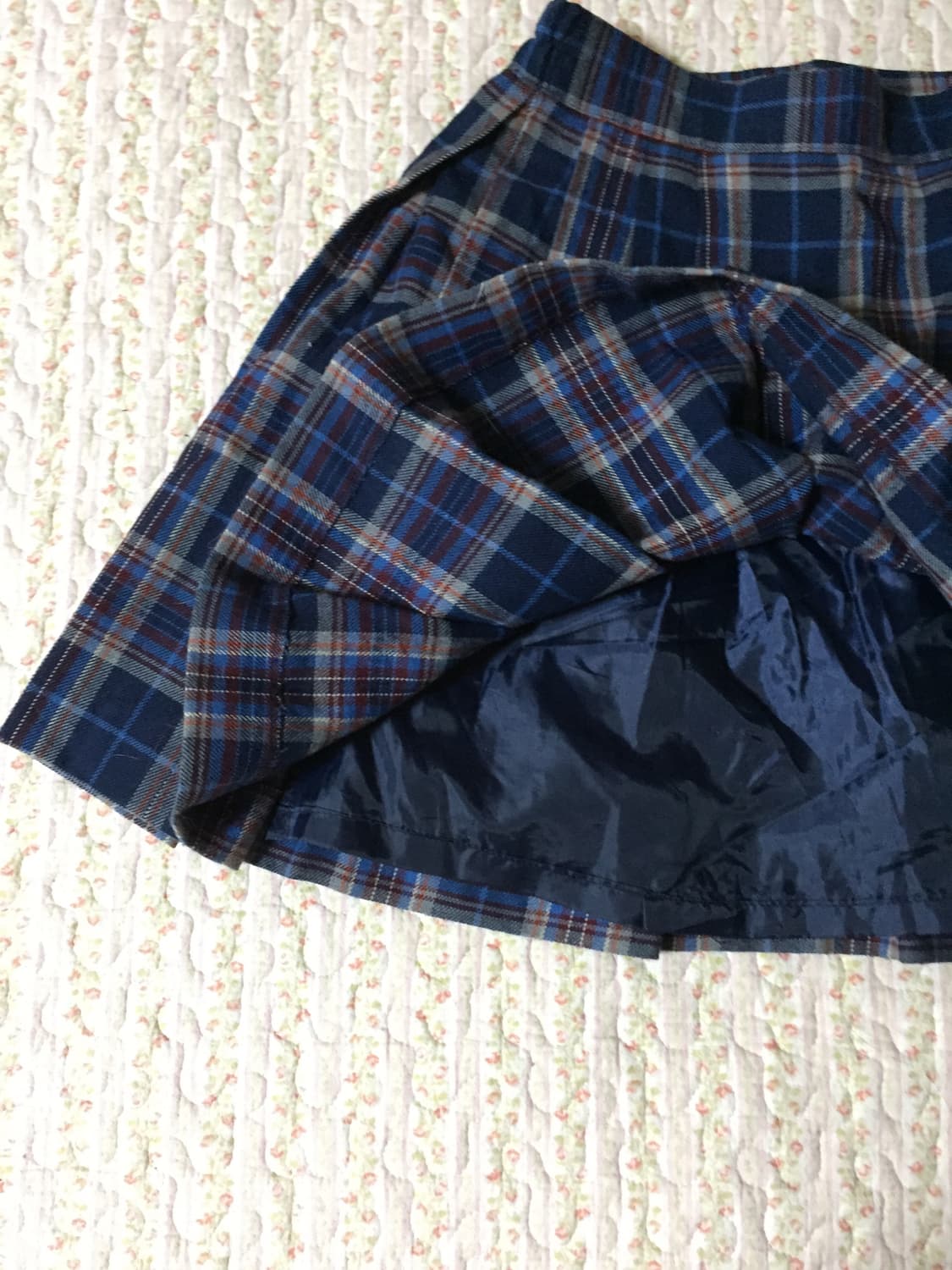 Vintage check skirt 상품이미지3