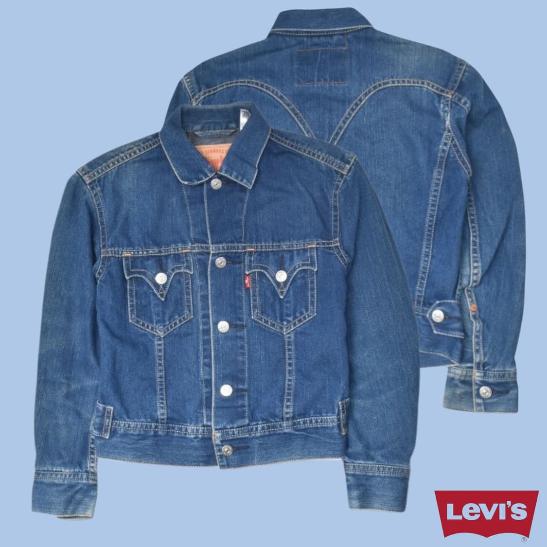 리바이스 타입원 웨스턴무드 데님 자켓 S 상품이미지1