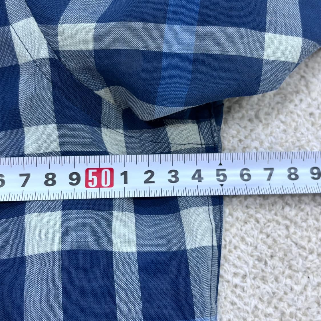 105 닥스 남성 체크패턴 반팔 셔츠 0414E 상품이미지7