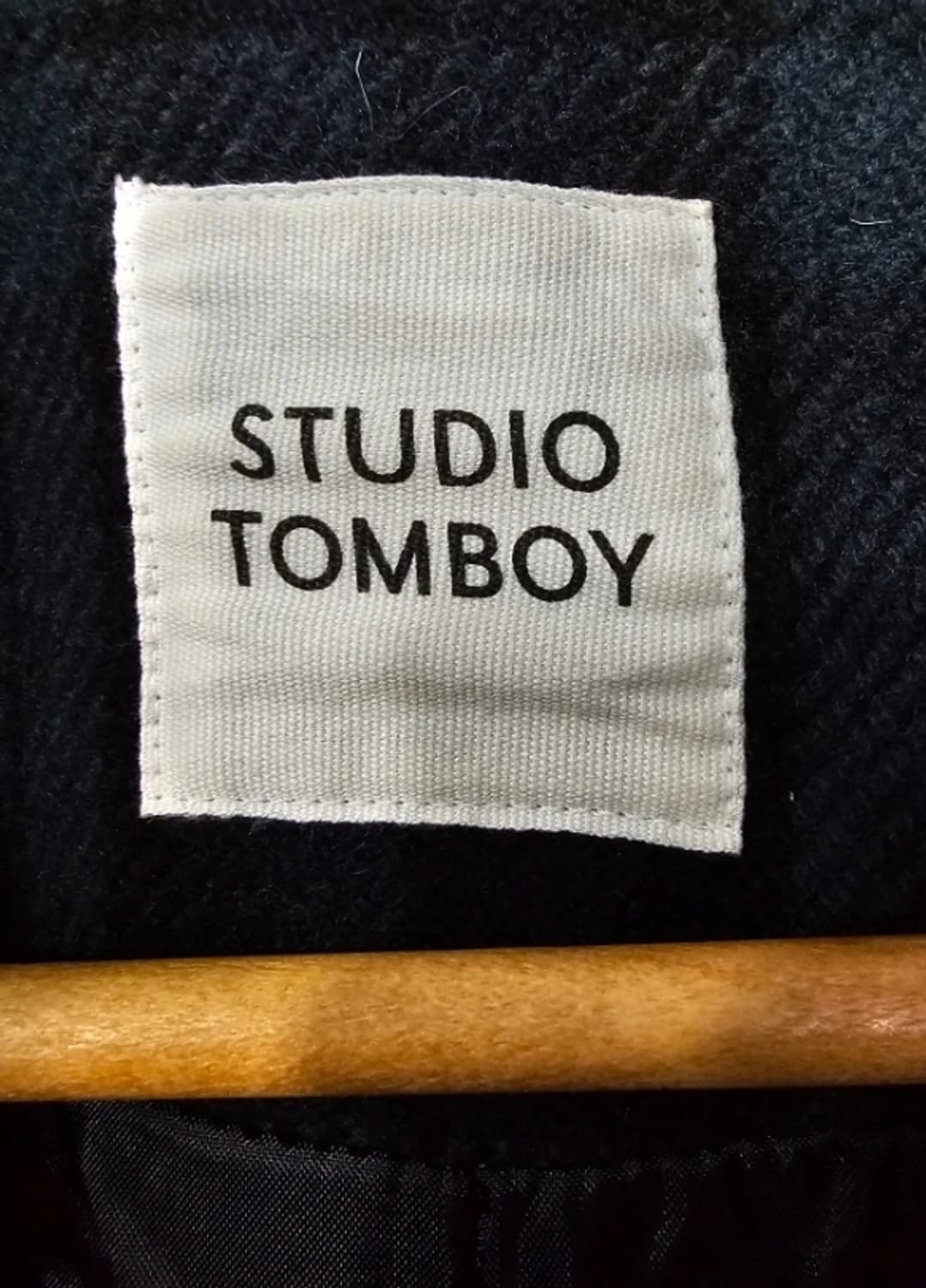 스튜디오 톰보이 체크 롱 코트 ~55 상품이미지7